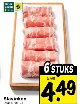 Vomar Voordeelmarkt Slavinken aanbieding