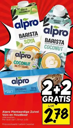 Vomar Voordeelmarkt Alpro Plantaardige Zuivel Vers en Houdbaar aanbieding