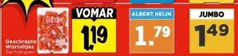 Vomar Voordeelmarkt Geschrapte Worteltjes aanbieding