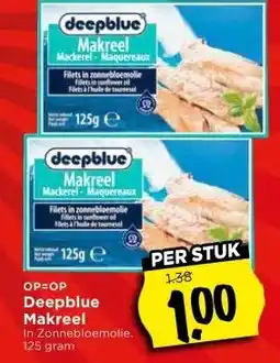 Vomar Voordeelmarkt Deepblue Makreel aanbieding