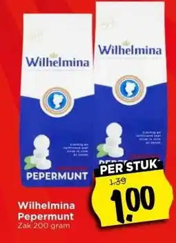 Vomar Voordeelmarkt Wilhelmina Pepermunt aanbieding