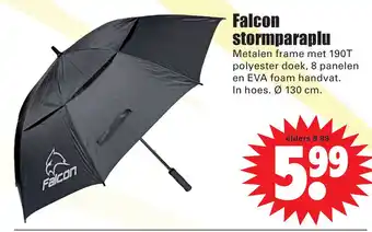 Dirk Falcon stormparaplu aanbieding