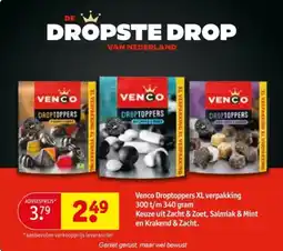 Kruidvat Venco Droptoppers XL aanbieding