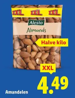 Lidl Amandelen aanbieding