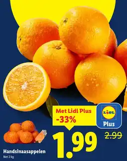 Lidl Handsinaasappelen aanbieding