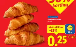 Lidl Roombotercroissant aanbieding