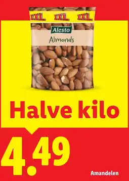 Lidl Amandelen aanbieding