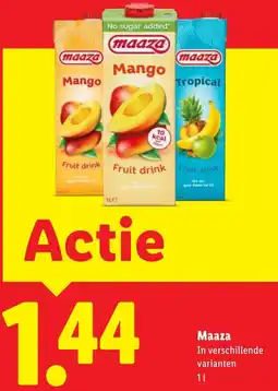 Lidl Maaza aanbieding