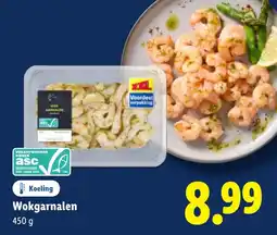 Lidl Wokgarnalen aanbieding