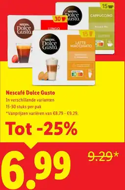 Lidl Nescafé Dolce Gusto aanbieding