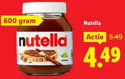 Lidl Nutella aanbieding