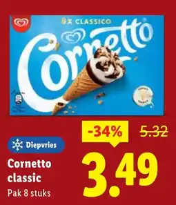 Lidl Cornetto classic aanbieding