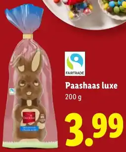 Lidl Paashaas luxe aanbieding