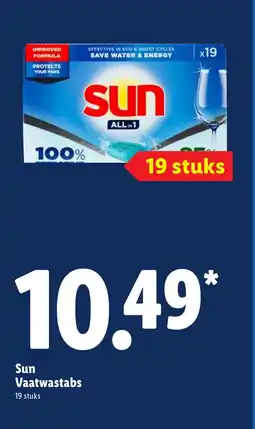 Lidl Sun Vaatwastabs aanbieding