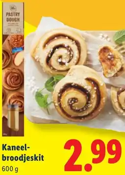 Lidl Kaneelbroodjes Kit aanbieding