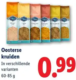Lidl Oosterse kruiden aanbieding