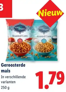 Lidl Geroosterde mais aanbieding
