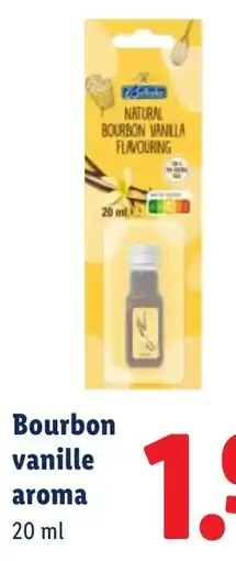 Lidl Bourbon vanille aroma aanbieding