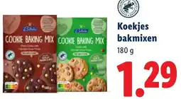 Lidl Koekjes bakmixen aanbieding