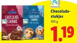 Lidl Chocolade stukjes aanbieding
