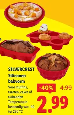 Lidl Silvercrest Siliconen bakvorm aanbieding
