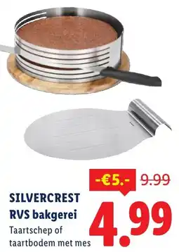 Lidl Silvercrest RVS bakgerei aanbieding