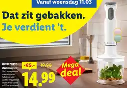 Lidl Silvercrest Staafmixerset aanbieding