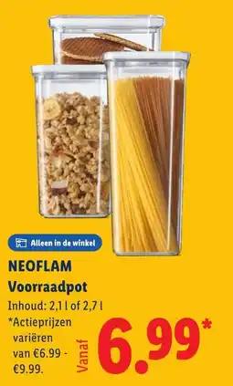 Lidl Neoflam voorraadpot aanbieding