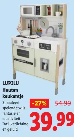 Lidl Houten keukentje aanbieding