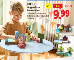 Lidl Lupilu Magnetische bouwstenen aanbieding