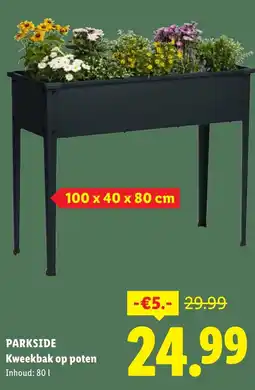 Lidl Kweekbak op poten aanbieding