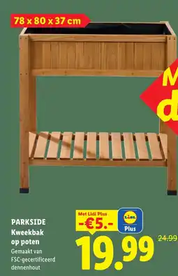 Lidl Kweekbak op poten aanbieding