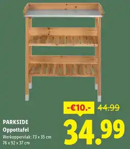 Lidl Oppottafel aanbieding