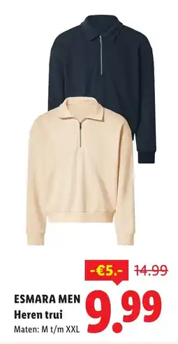 Lidl Heren trui aanbieding
