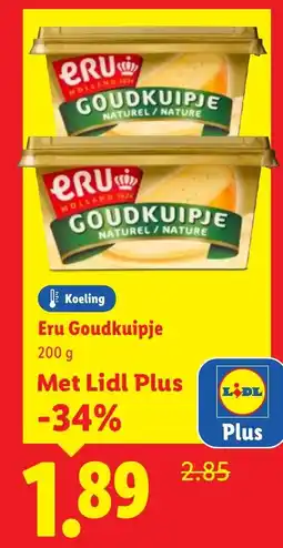 Lidl Eru Goudkuipje aanbieding
