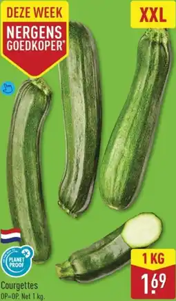 ALDI Courgettes aanbieding