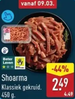 ALDI Shoarma aanbieding