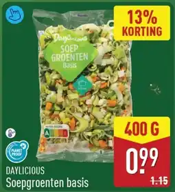 ALDI Daylicious Soepgroenten basis aanbieding