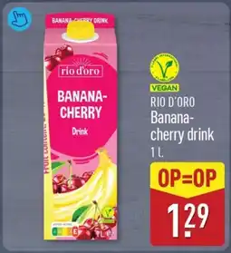 ALDI Rio d'oro Banana-cherry drink aanbieding