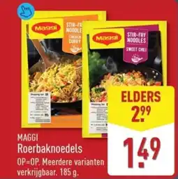 ALDI Maggi Roerbaknoedels aanbieding
