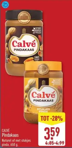 ALDI Calvé Pindakaas aanbieding