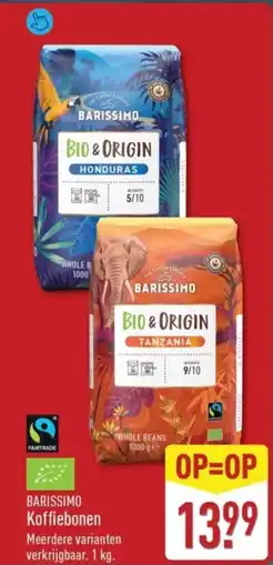 ALDI Barissimo Koffiebonen aanbieding