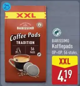 ALDI Barissimo Koffiepads aanbieding