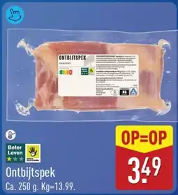 ALDI Ontbijtspek aanbieding