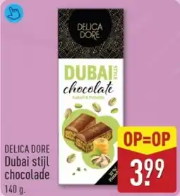 ALDI Delica dore Dubai stijl chocolade aanbieding