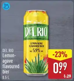 ALDI Del rio Lemon-agave flavoured bier aanbieding