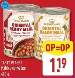 ALDI Tasty planet Kikkererwten aanbieding