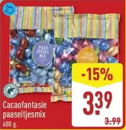 ALDI Cacaofantasie paaseitjesmix aanbieding