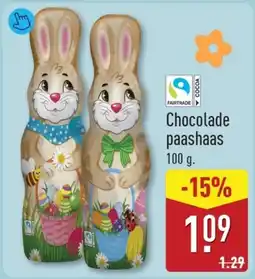ALDI Chocolade paashaas aanbieding