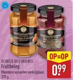 ALDI Schätze des orients Fruitbeleg aanbieding